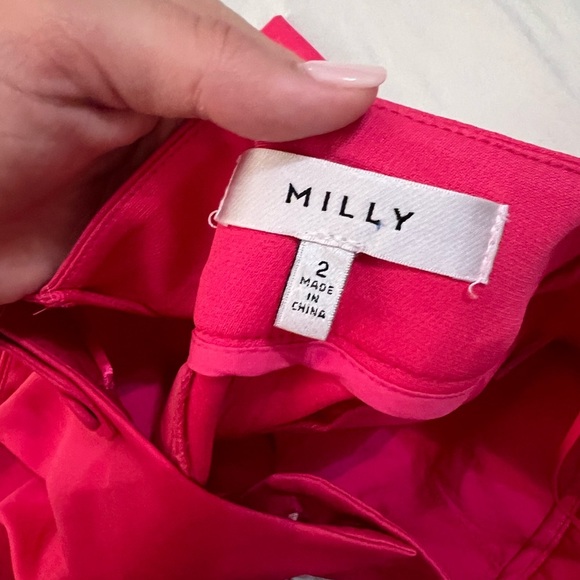 Milly Aria Cady Button Shorts size 2 - Picture 6 of 7